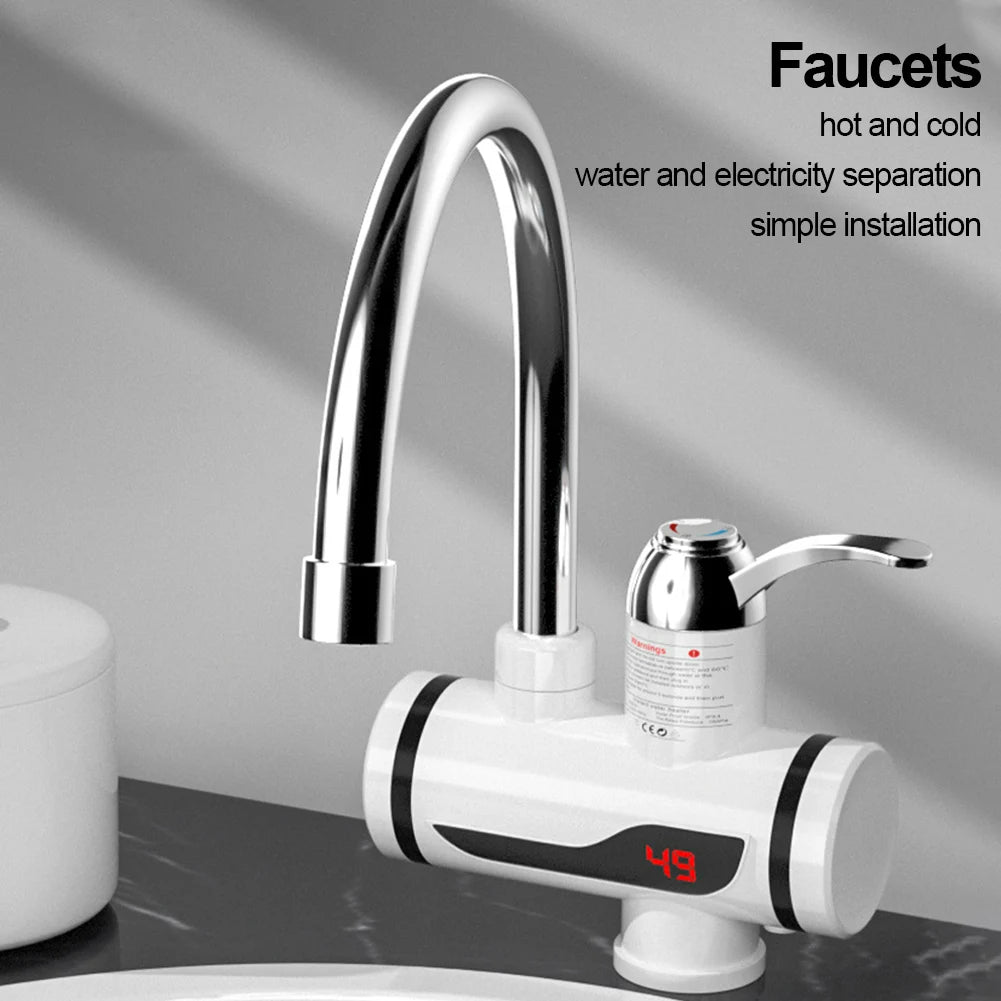 Hot Water Tap Instant Heating Electric Water Heater Faucet instant electric water heater tap instant electric geyser Electric Water Tap Water Heater Digital Disp