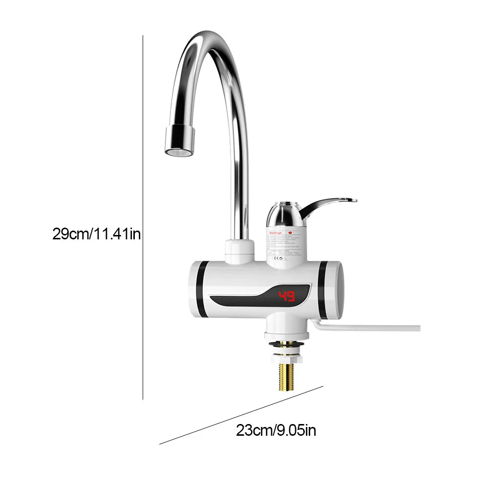 Hot Water Tap Instant Heating Electric Water Heater Faucet instant electric water heater tap instant electric geyser Electric Water Tap Water Heater Digital Disp