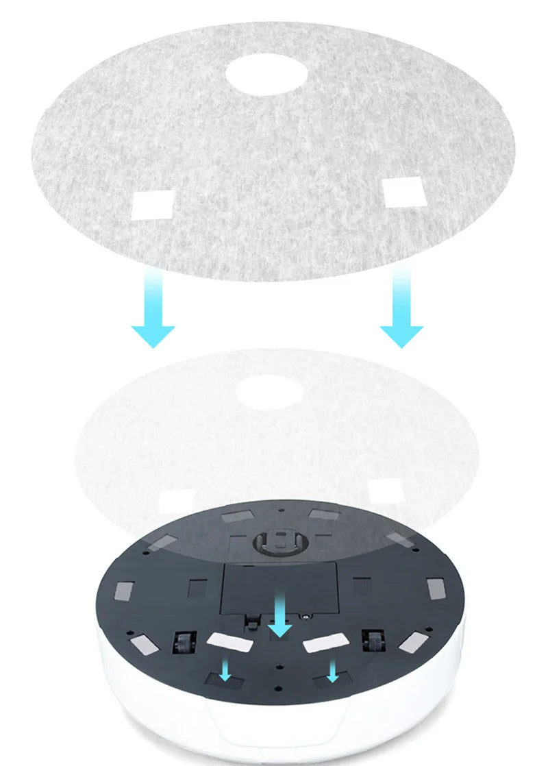 Xiaomi 5-in-1 Mini Smart Robotic Wireless Vacuum Cleaner Home Multi-Mode USB Rechargeable HomeSweeper For Wet Dry Carpet Floors