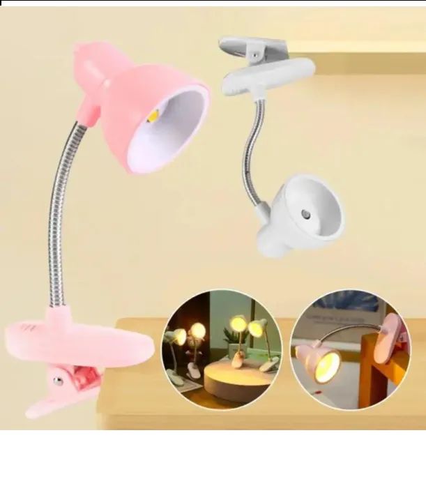 Mini Book Light LED Clamp Reading Lamp Night Lights Books To Read Bookmark Desk Decoration Bedroom Writing Stand Notebook